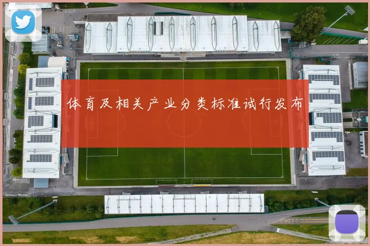 体育及相关产业分类标准试行发布